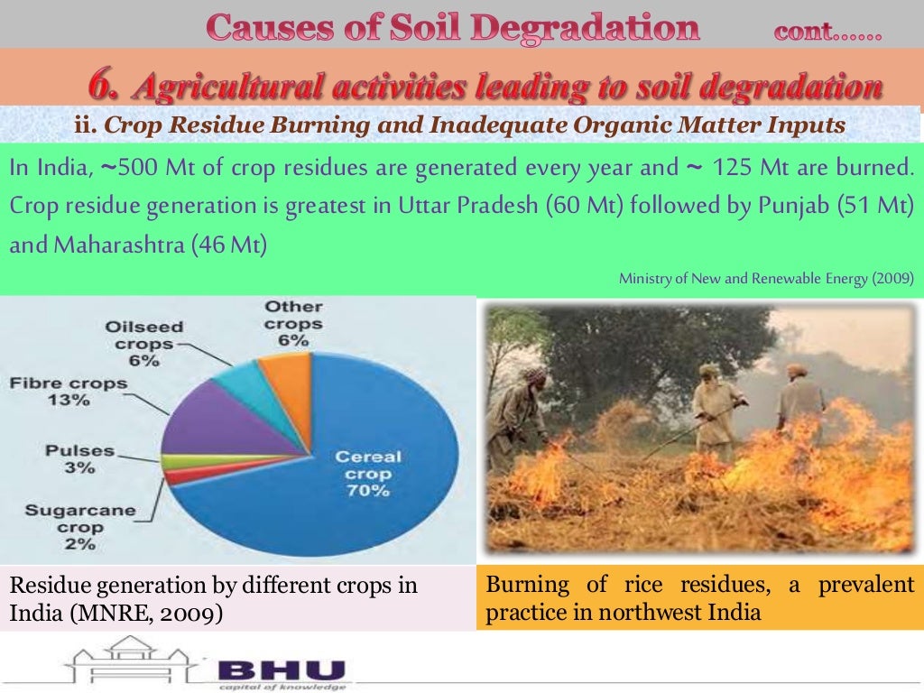 Soil Degradation In India Challenges And Potential Solutions