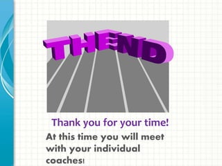 Thank you for your time! 
Download and return the 
Second Quarter Parents Letter 
