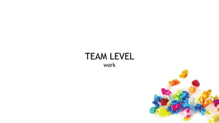 TEAM LEVEL
work
 