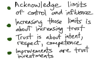 Influence is All About Trust