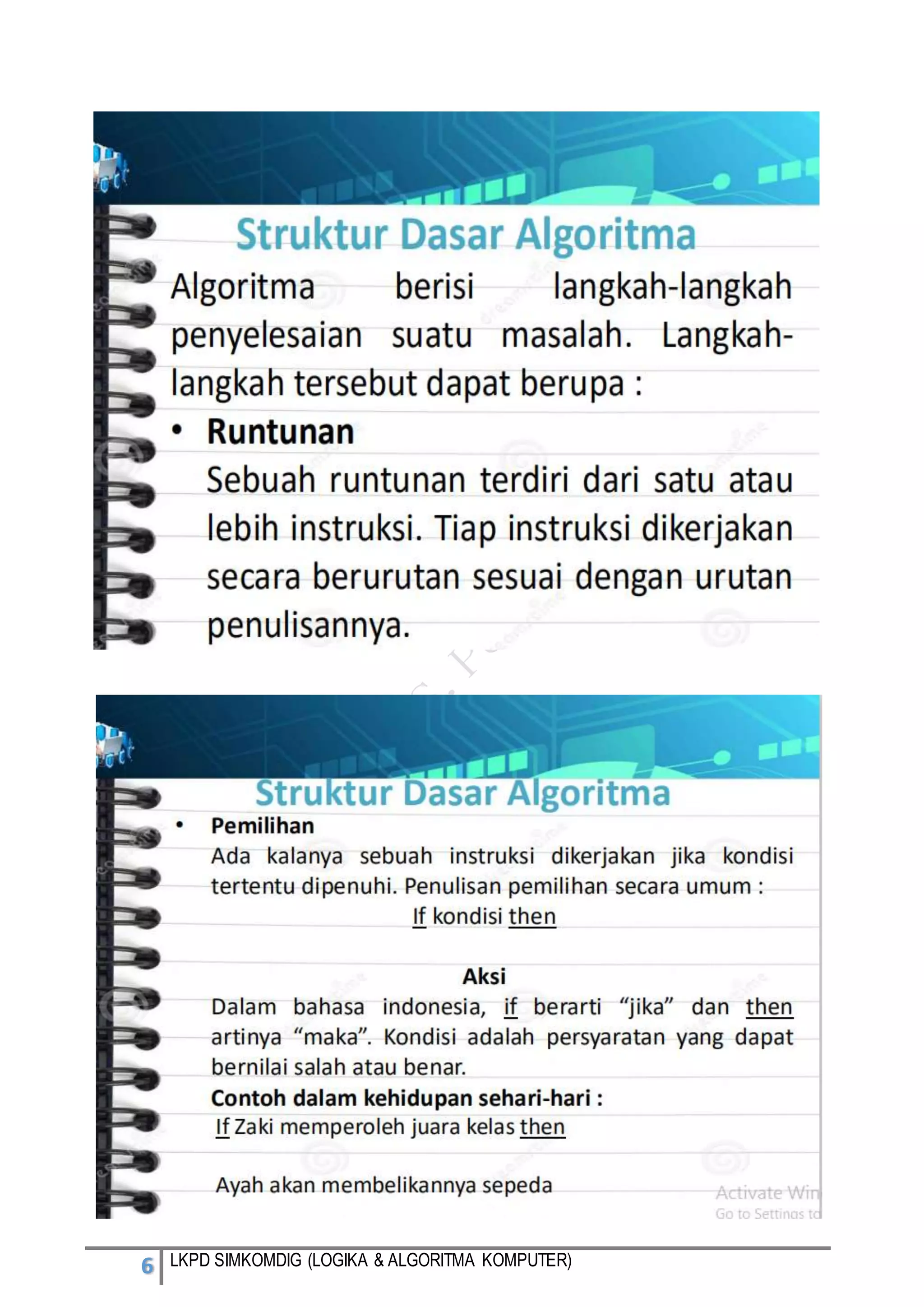 6 LKPD SIMKOMDIG (LOGIKA & ALGORITMA KOMPUTER)
 