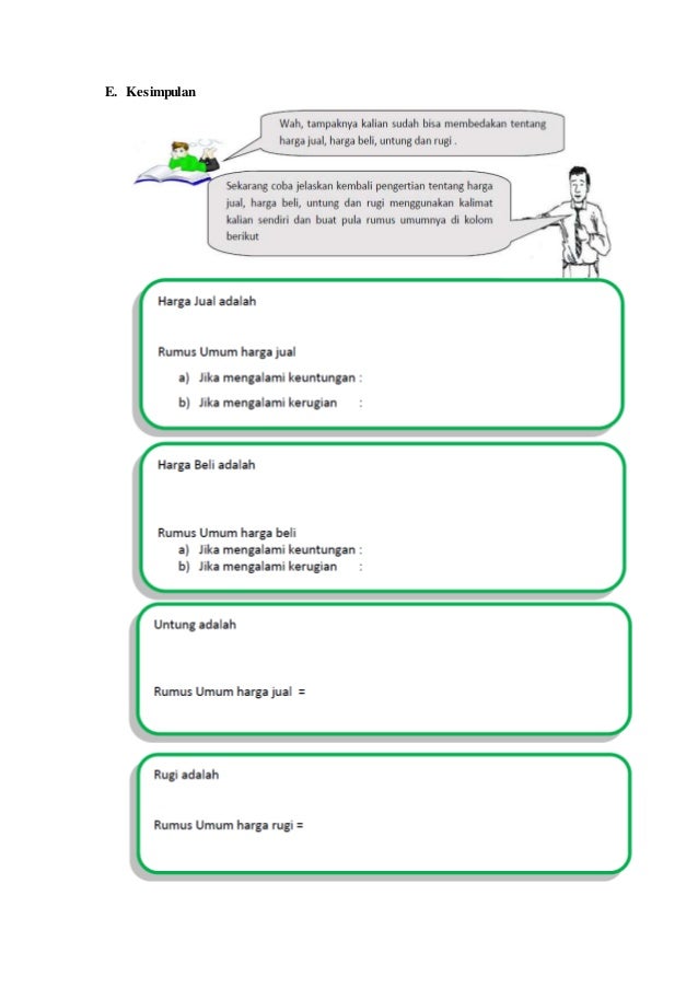 Lembar Kerja Siswa Materi Bunga Tunggal Sarekil