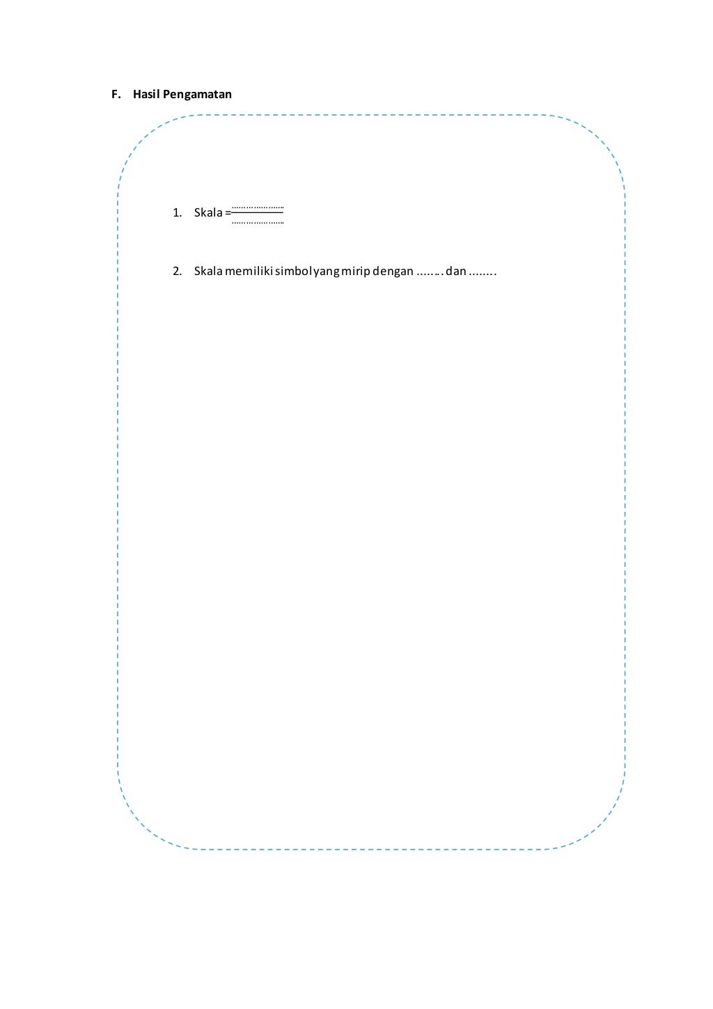 LKPD Perbandingan dan SKala