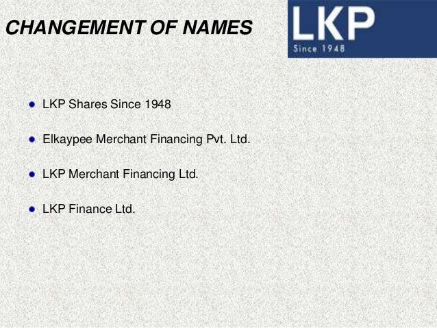 Lkp forex ltd
