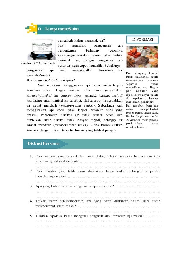 Lks Laju Reaksi Lks Laju Reaksi