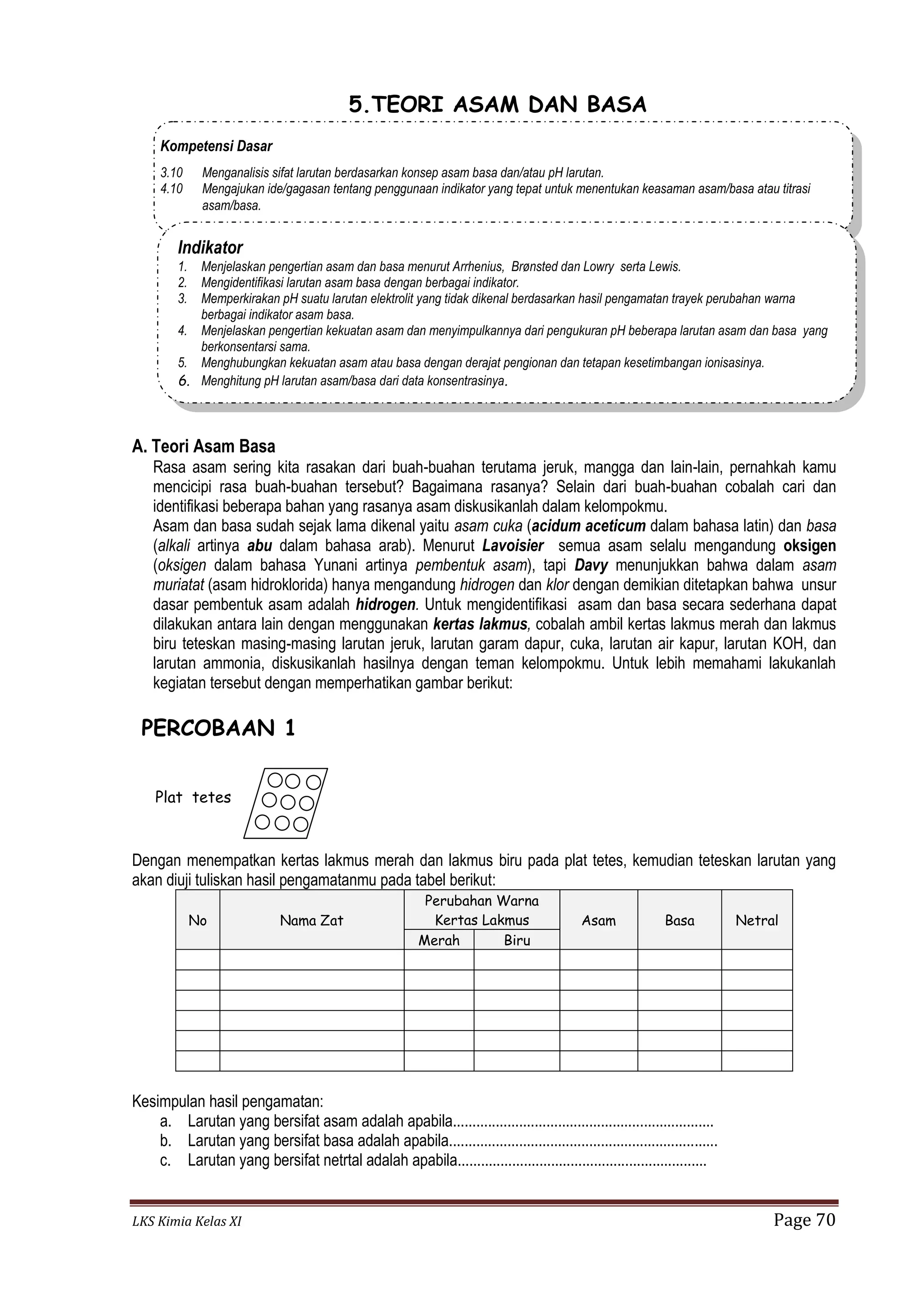Lks mgmp kls xi smt 2. rev | PDF