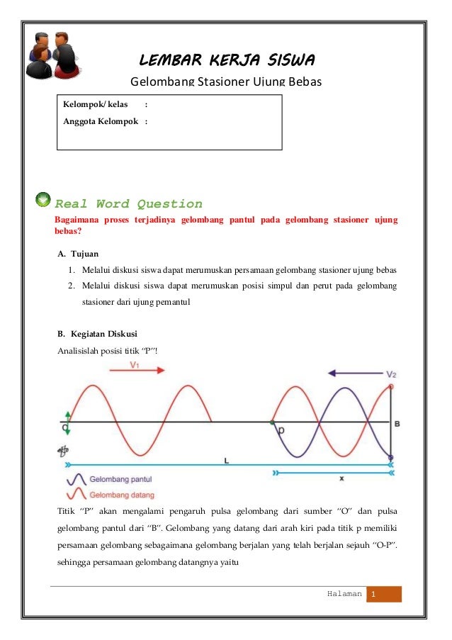 Lks Gelombang Stasioner Bebas