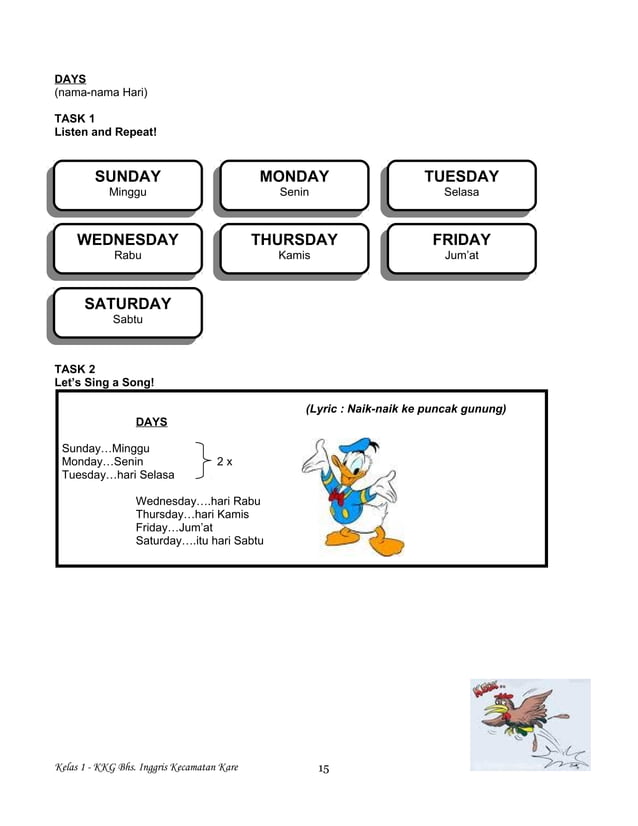 Lembar Kerja Siswa Kelas 1