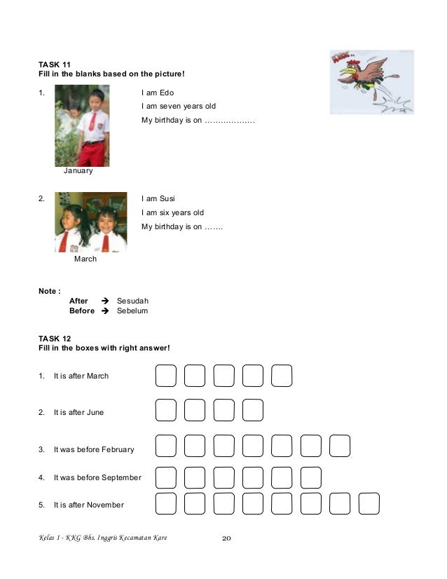 Lembar Kerja Siswa Kelas 1