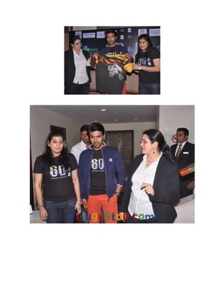Ram Charan At Earth Hour 2014 Event      