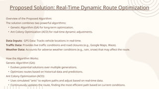 Real-Time Dynamic Route Optimization Algorithm for Efficient Logistics ...