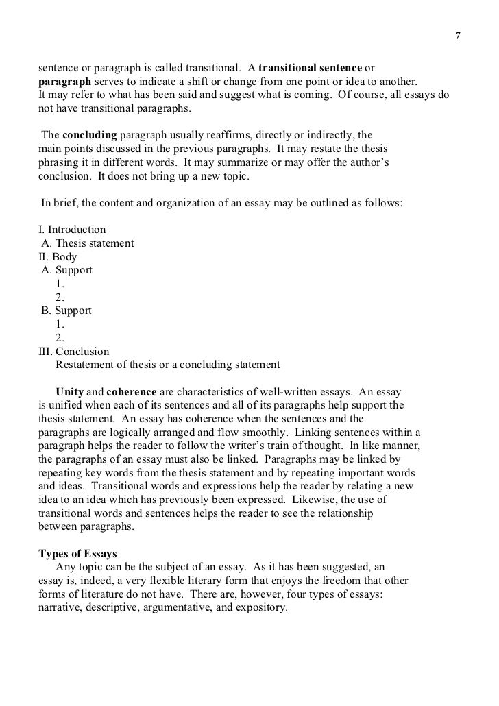essay prose form essay prose form