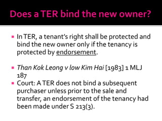 LAND LAW 1 slides dealings part 1 | PPTX