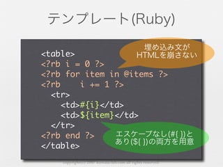 copyright(c) 2007 kuwata-lab.com all rights reserved.
 