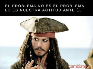 E L P R O B L E M A N O E S E L P R O B L E M A
L O E S N U E S T R A A C T I T U D A N T E É L
 