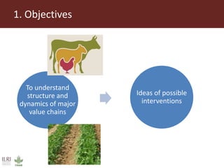 Key findings from initial assessment of Livestock Livelihoods and Agri-food Systems Flagship