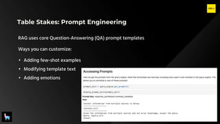 Building, Evaluating, and Optimizing your RAG App for Production | PPTX