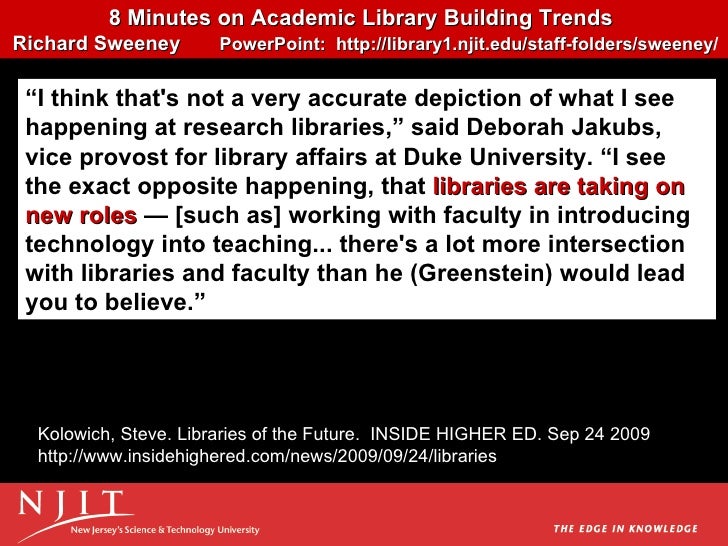TOP LIBRARY BUILDING TRENDS