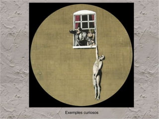 L A PERSPECTIVA  Perspectiva aèriaVa ser definida per Leonardo da Vinci.Considerava que s’ha de tenir en compte la variació dels colors en relació a la distància i la pèrdua de nitidesa dels contorns dels objectes amb la llunyania. Freqüentment es combina amb la perspectiva cromàtica.La Verge i Sta Ana, Leonardo da Vinci