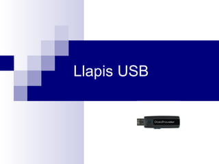 Llapis USB 