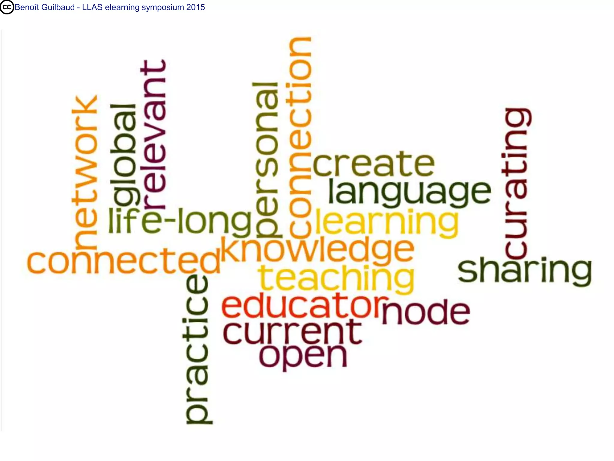 Benoît Guilbaud - LLAS elearning symposium 2015
 