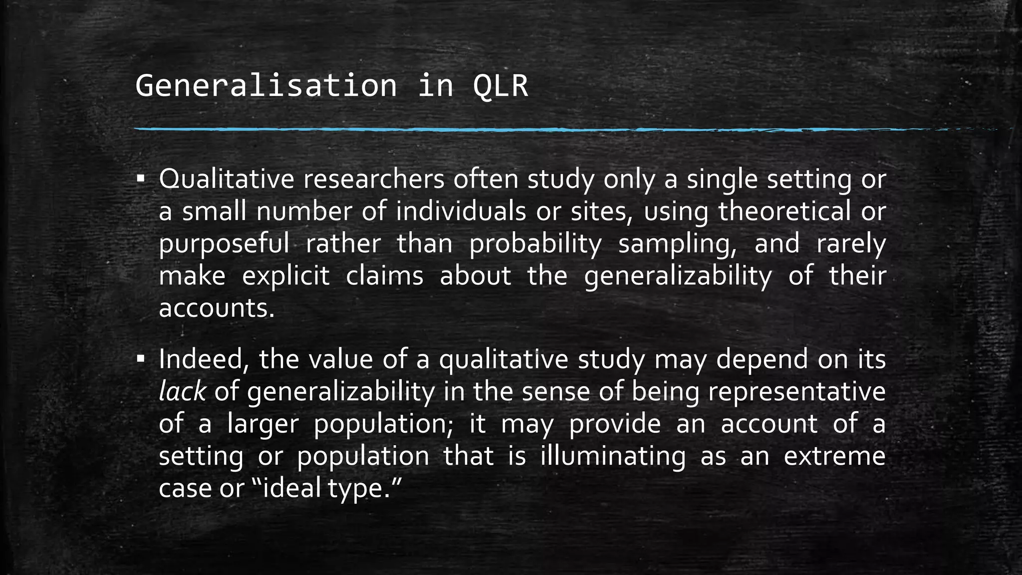 Validity and Reliability in Qualitative Legal Research | PPTX