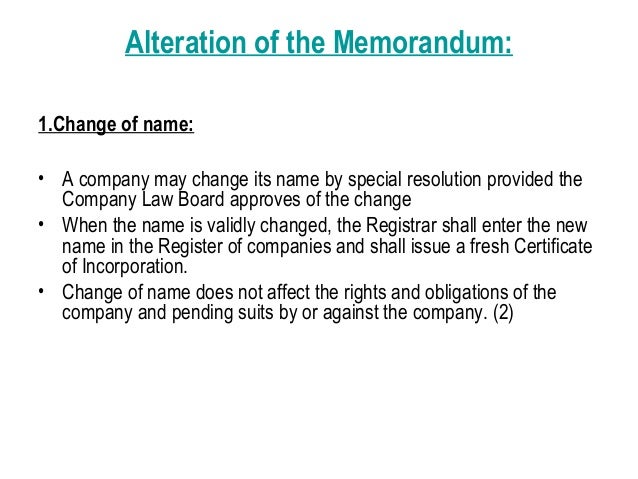 name memo