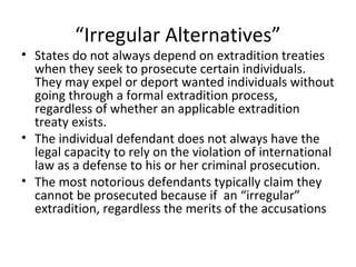 Llb ii pil u 4.2 state jurisdiction-terrotiry and extradition | PPT