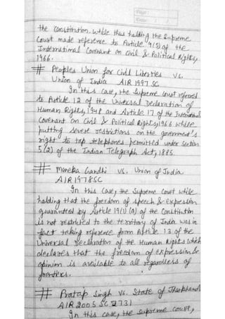 LLB LAW NOTES ON INTERPRETATION OF STATUTES | PDF