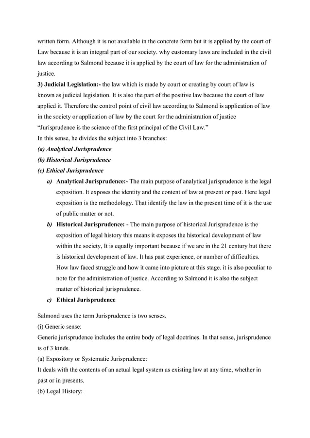 LLB LAW NOTES ON JURISPRUDENCE LEGAL THEORY