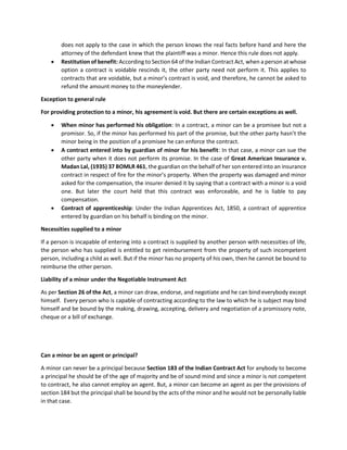 Llb Part 2 Notes.pdf LLB LAW NOTES ON CONTRACTS | PDF