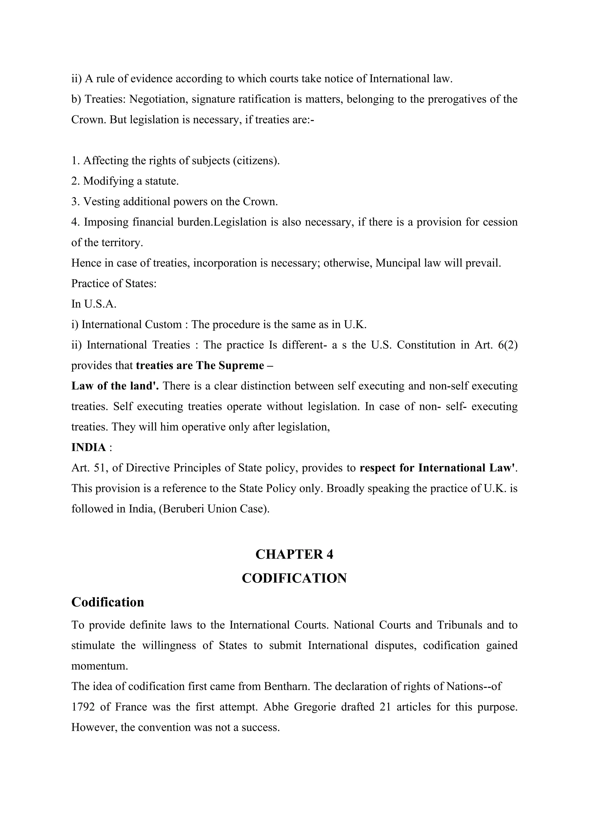 LLB LAW NOTES ON PUBLIC INTERNATIONAL LAW | PDF
