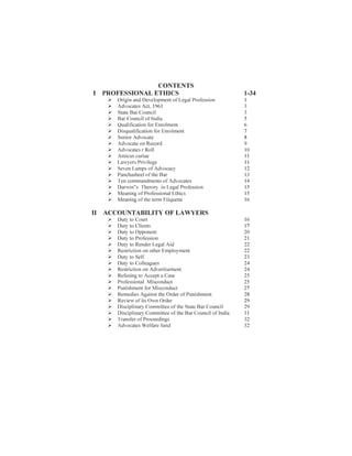 LLB LAW PROFESSIONAL ETHICS PROJECT FILE IN ENGLISH | PDF