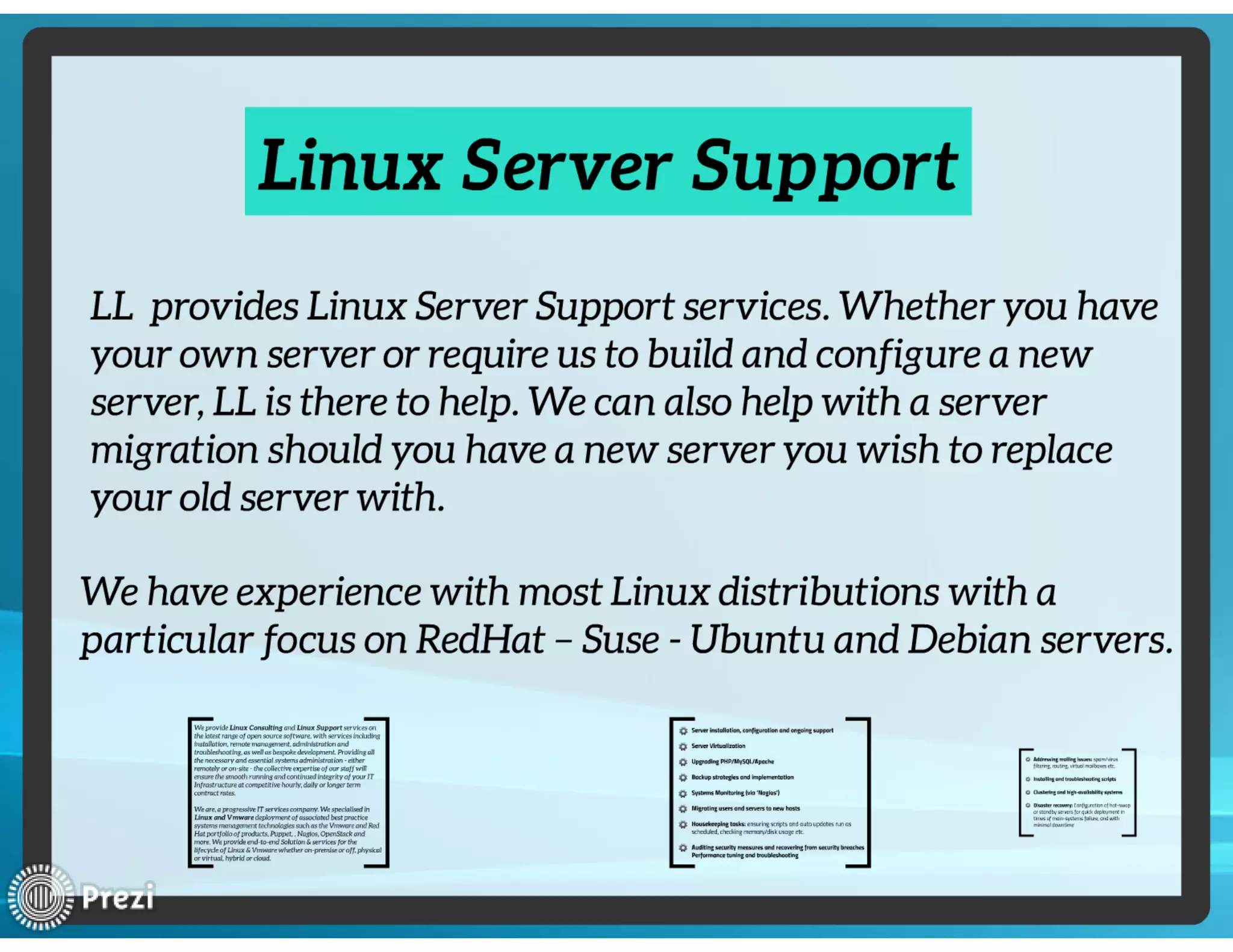 Linux Lab -Company Profile