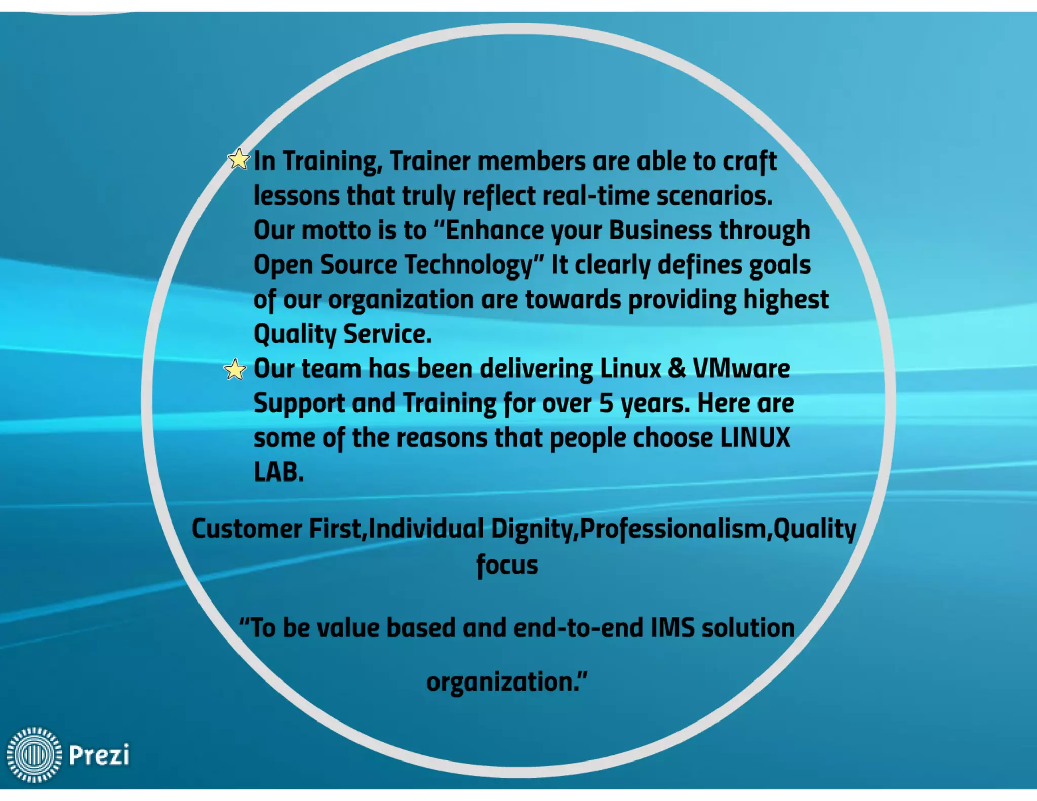 Linux Lab -Company Profile