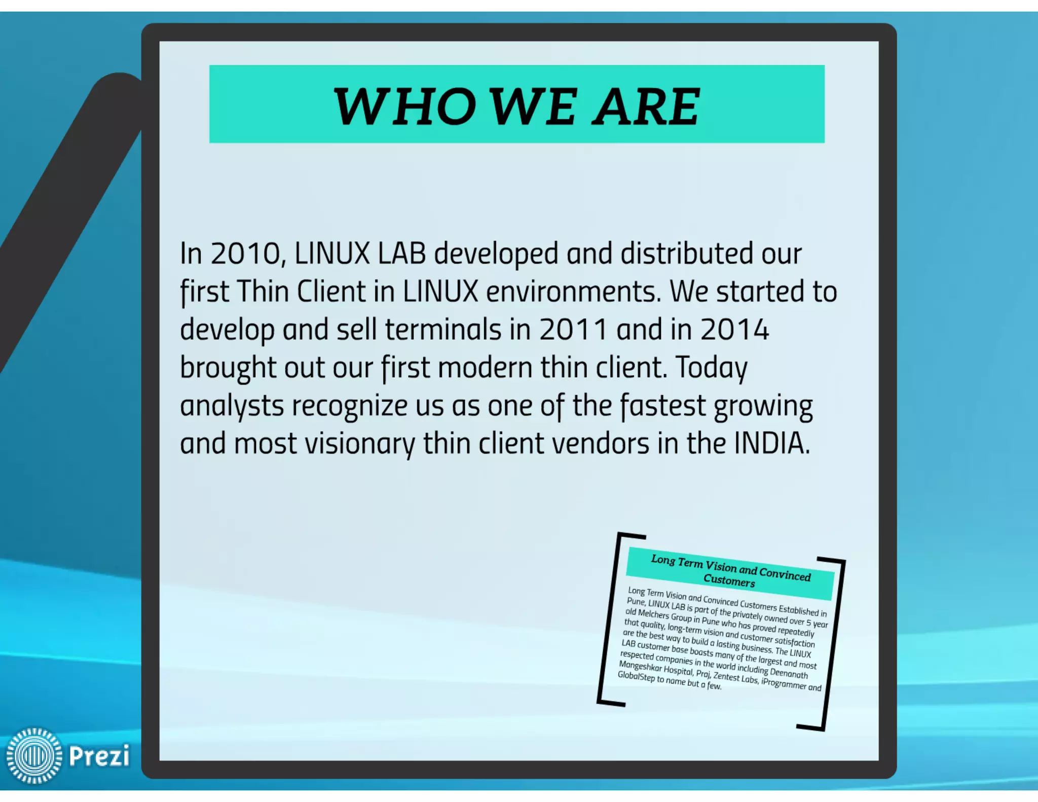 Linux Lab -Company Profile