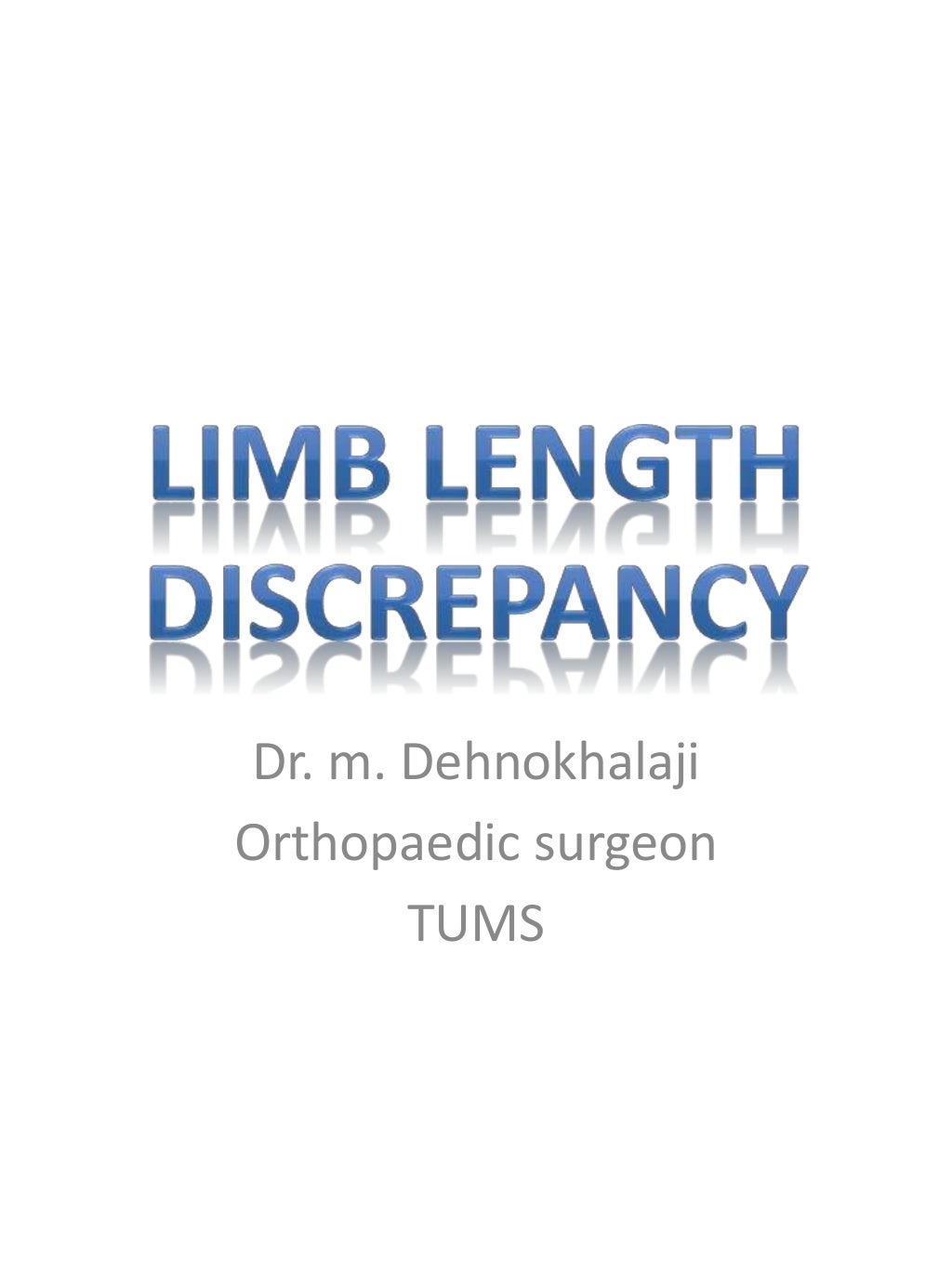 limb length discrepancy