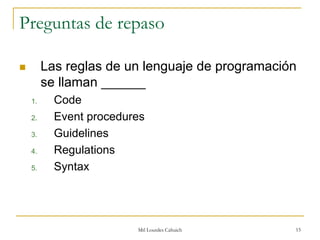 Lleccion C Tutorial 1