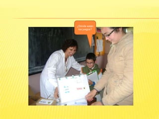 ¿Dónde están
 los juegos?
 