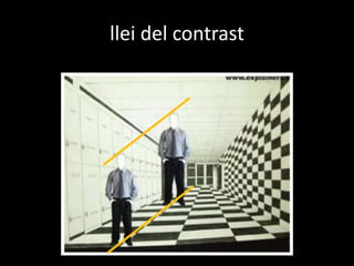 llei del contrast
 