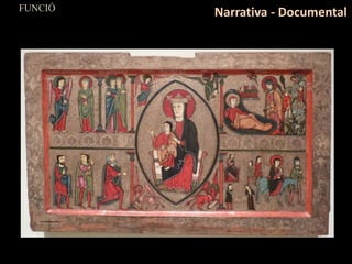 FUNCIÓ
Narrativa - Documental
 