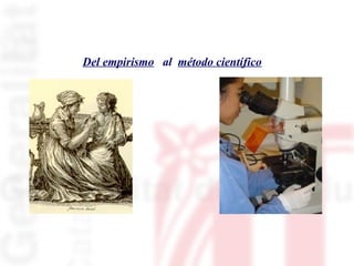 Del empirismo   al  método científico 