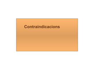 Contraindicacions 