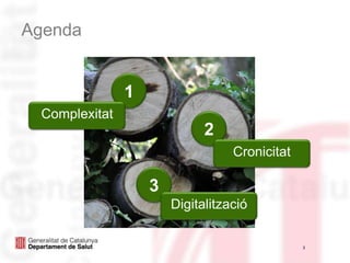 Agenda31Complexitat2Cronicitat3Digitalització