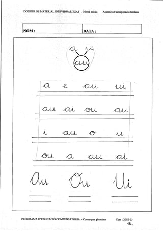 Lletres   dossier de material individualitzat 1