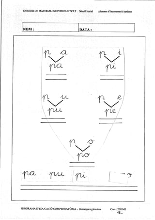 Lletres   dossier de material individualitzat 1