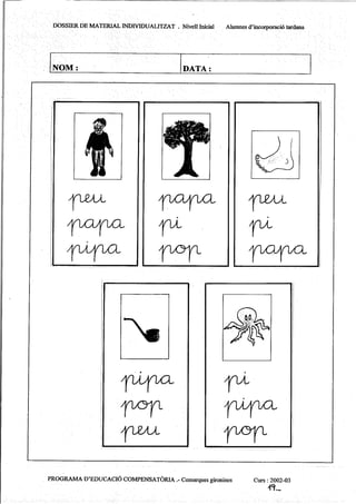 Lletres   dossier de material individualitzat 1