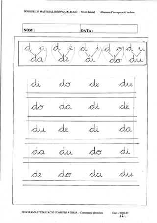 Lletres   dossier de material individualitzat 1