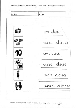 Lletres   dossier de material individualitzat 1