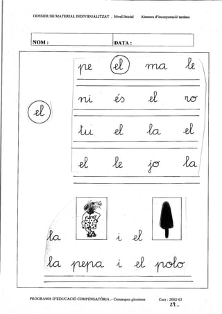 Lletres   dossier de material individualitzat 1
